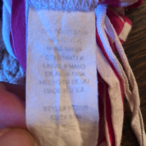 Pink & White Striped Tank Top - Picture 5 of 5